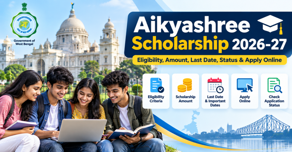 Aikyashree Scholarship 2026-27: Eligibility, Amount, Last Date, Status & Apply Online